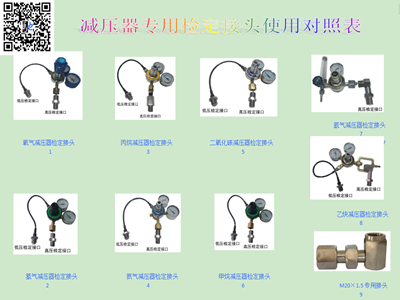滕州SH－26型減壓器專用檢定接頭